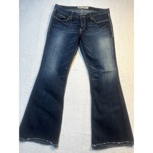 BKE Sabrina Jeans Women 31x28 Low Rise Bootcut Flare Stretch Western Ranch Rodeo